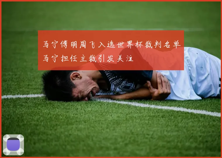马宁傅明周飞入选世界杯裁判名单马宁担任主裁引发关注