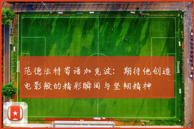 范德法特寄语加克波：期待他创造电影般的精彩瞬间与坚韧精神